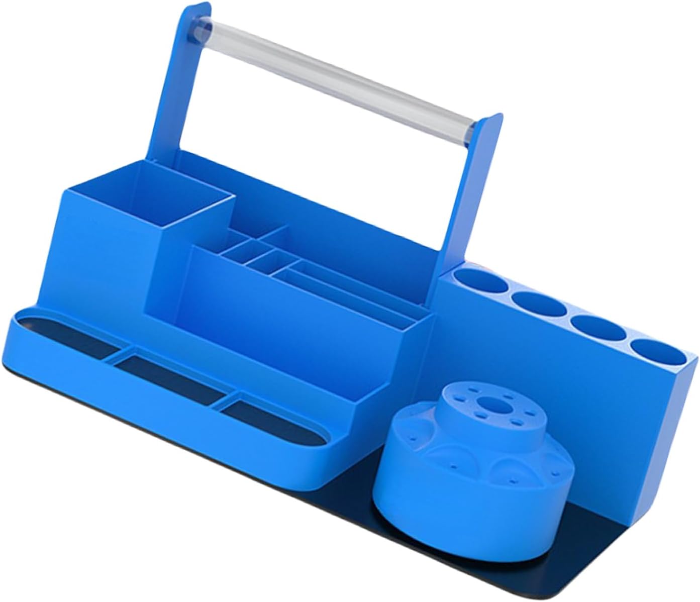 RL001H Boîte de rangement classée rotative à 360° Grande capacité Outil d'entretien Accessoires de placement Rack Maison Bureau