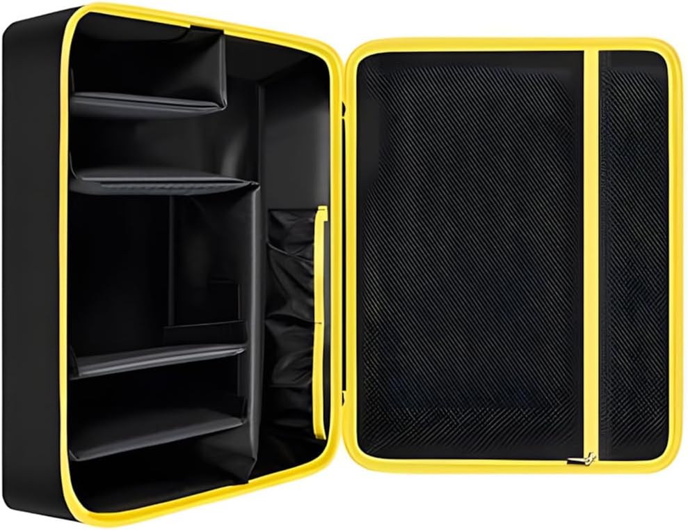 Solution de rangement portable pour disques abrasifs et pièces d'outils électriques, cadeaux, compartiments renforcés et zippés, moulins mobiles, sac de transport