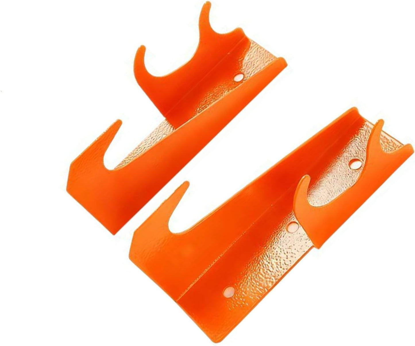 Lot de 2 possesseurs muraux en métal robuste pour l'organisation d'atelier, le garage