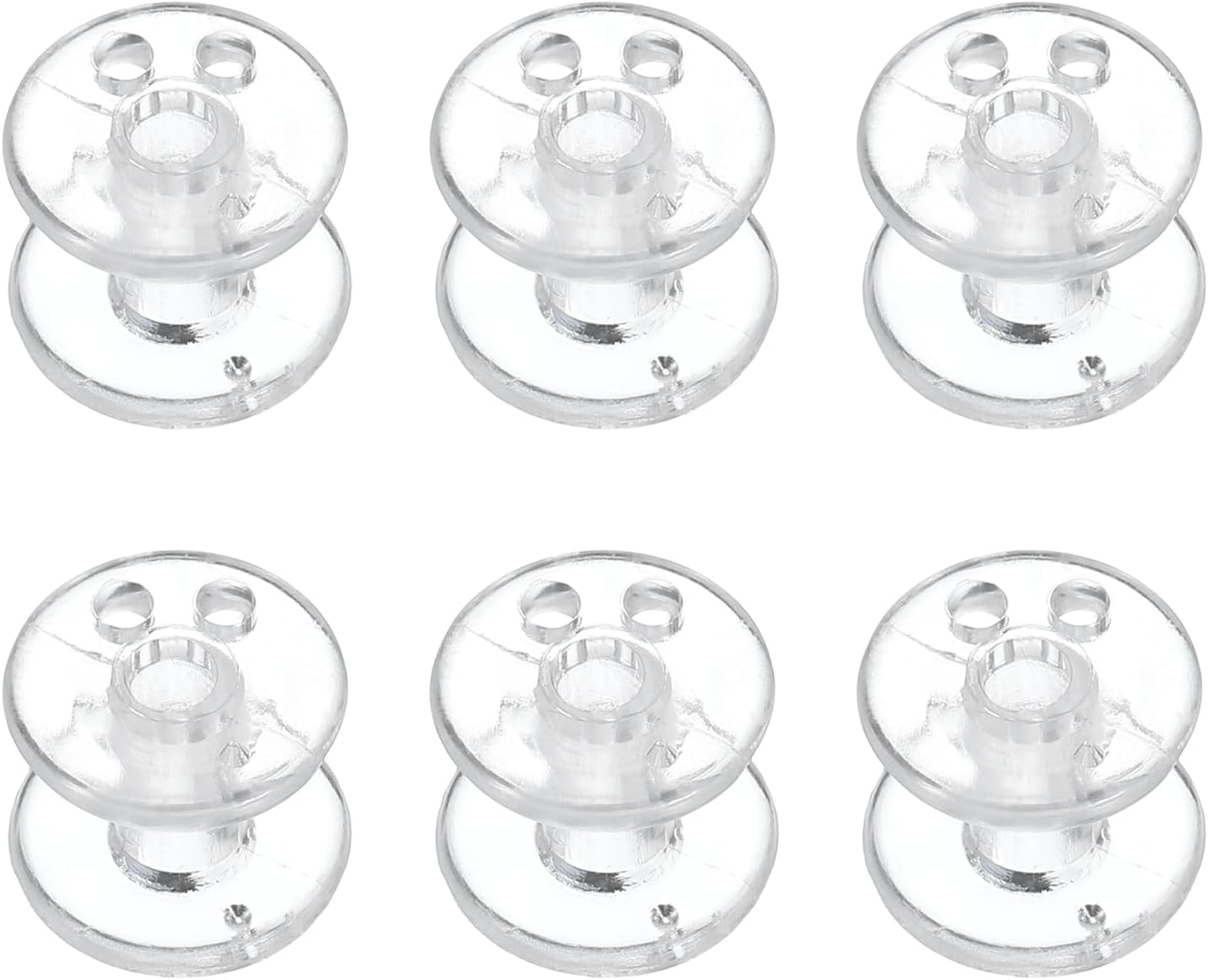 uxcell Lot de 6 tendeurs de store plissés pour fenêtre de camping-car - Accessoire de rideau de jour/nuit - Transparent