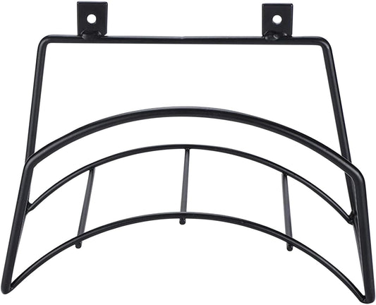 Generisch Support de tuyau d'arrosage en métal, design peu encombrant, revêtement antirouille, construction robuste, idéal pour bord de piscine, terrasse, cour extérieure, solutions de rangement de