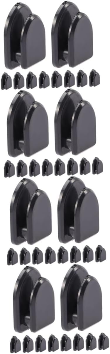 ULTECHNOVO 80pièces Adhésif Auto Pour Organisation Intérieure Accessoire Pratique Pour Voiture De Place Fixation Sans Perçage