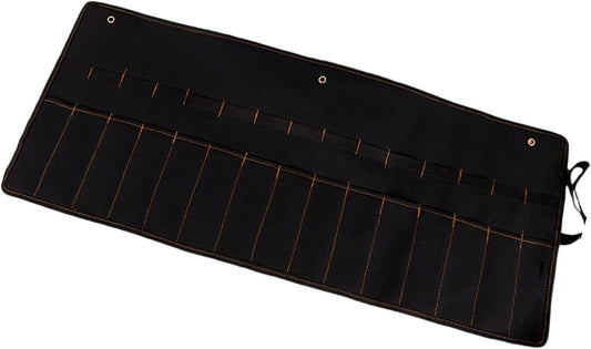 Porte-rouleau d'outils en toile pour cutter marteau gouges charpentier