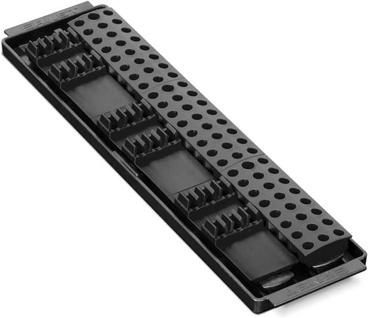 Ernst Fabrication Organiseur de Bits Boss haute densité Bits Outil, 90, Noir