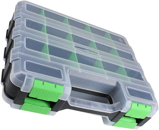 Boîte de rangement pour outils de pêche de grande capacité