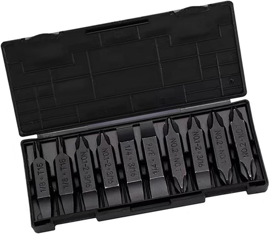 Jeu d'outils d'embouts de tournevis avec plusieurs accessoires interchangeables pour réparation et assemblage