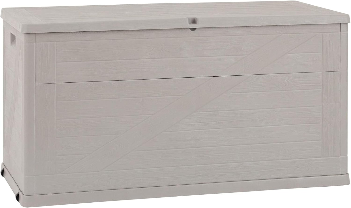 Toomax ART163COL Multibox Coffre de rangement polypropylène Gris/Gris clair 420 L
