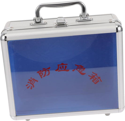 jojofuny Boîte Rangement Outillage Métal Boîte De Rangement Outils Petite Portable Incendie