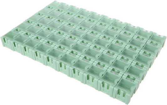 Lot de 50 boîtes de rangement pour composants électroniques