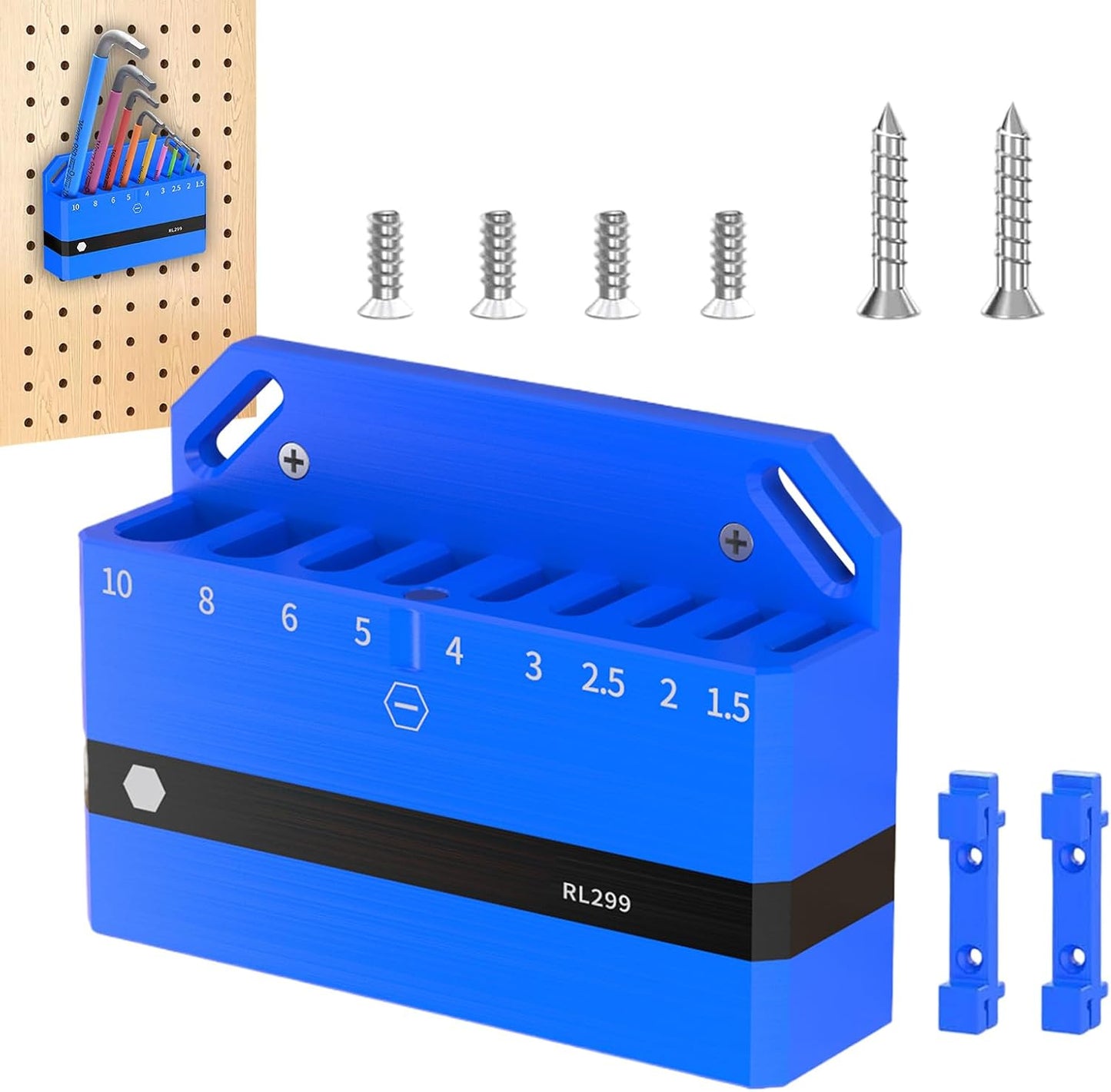 Organisateur de clés | Porte-outils magnétique, porte-clés, pour vélo, clé hexagonale, outil de réparation, garage, atelier, organisation murale