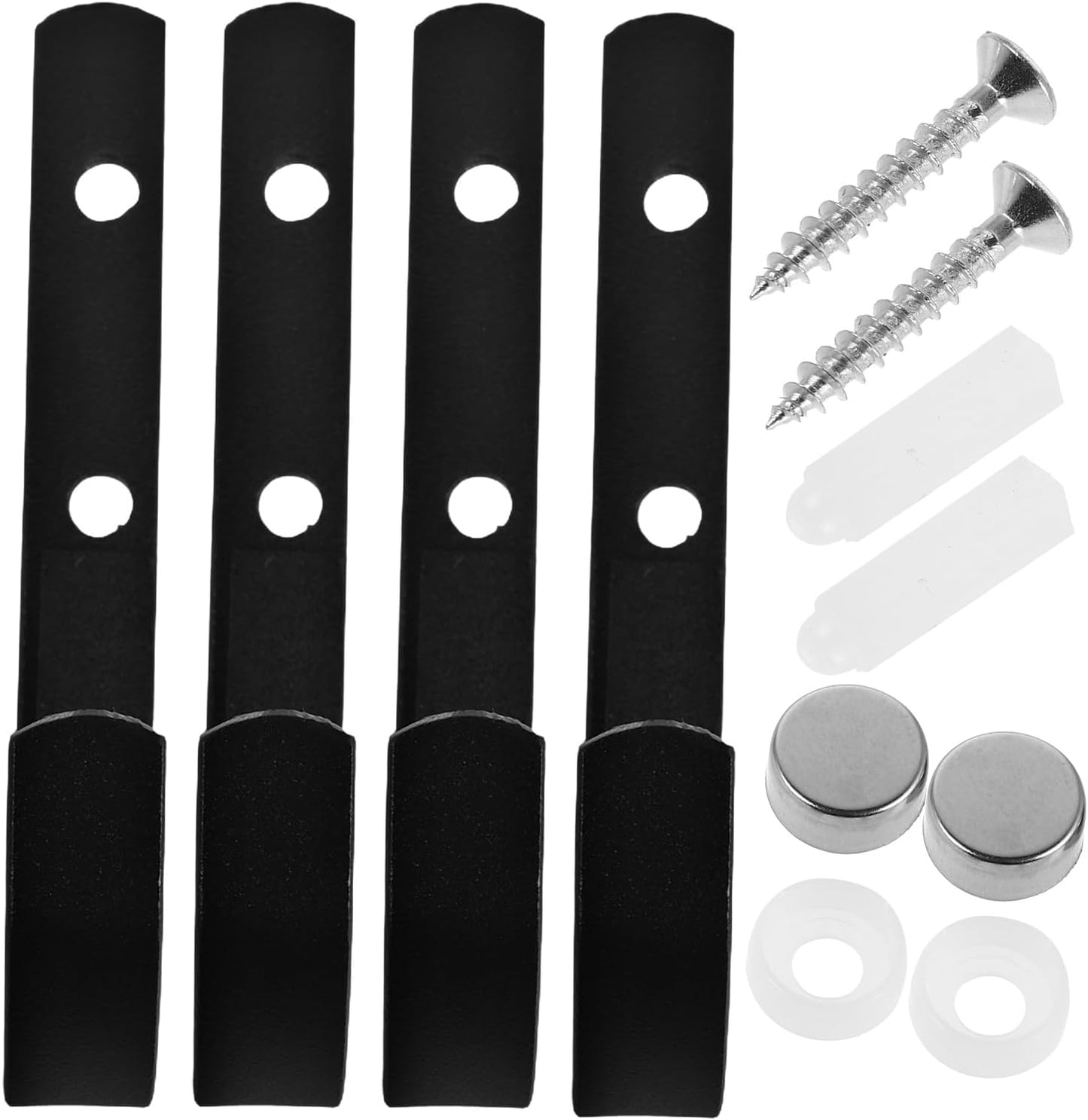 VICASKY 4 Ensembles Metal J Hooks Heavy Duty Wall Mounted Utility Hangers For Bow Storage Garage Organizer Tool Display Holder