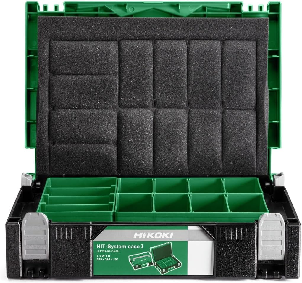 Hitachi Boîte à outils HIT-System Case I, Vert/Noir