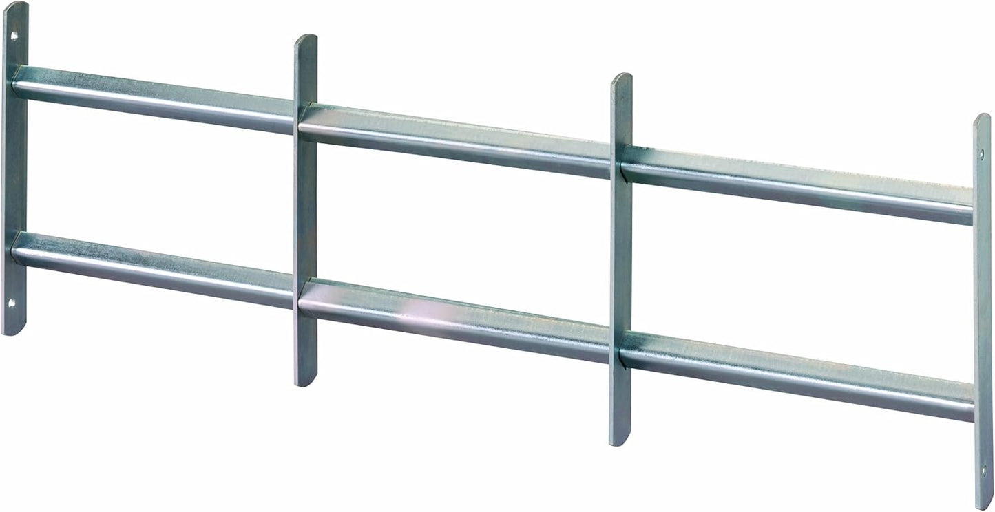 Alberts 553685 Venlo Window Grille, Extendable | Electro-Galvanised Blue | 300 x 700-1050 mm