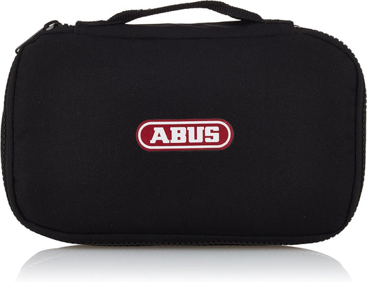 ABUS Sac de transport ST1010 - avec poignée - sac pour antivols à chaîne, outils ou petites pièces - nylon, noir